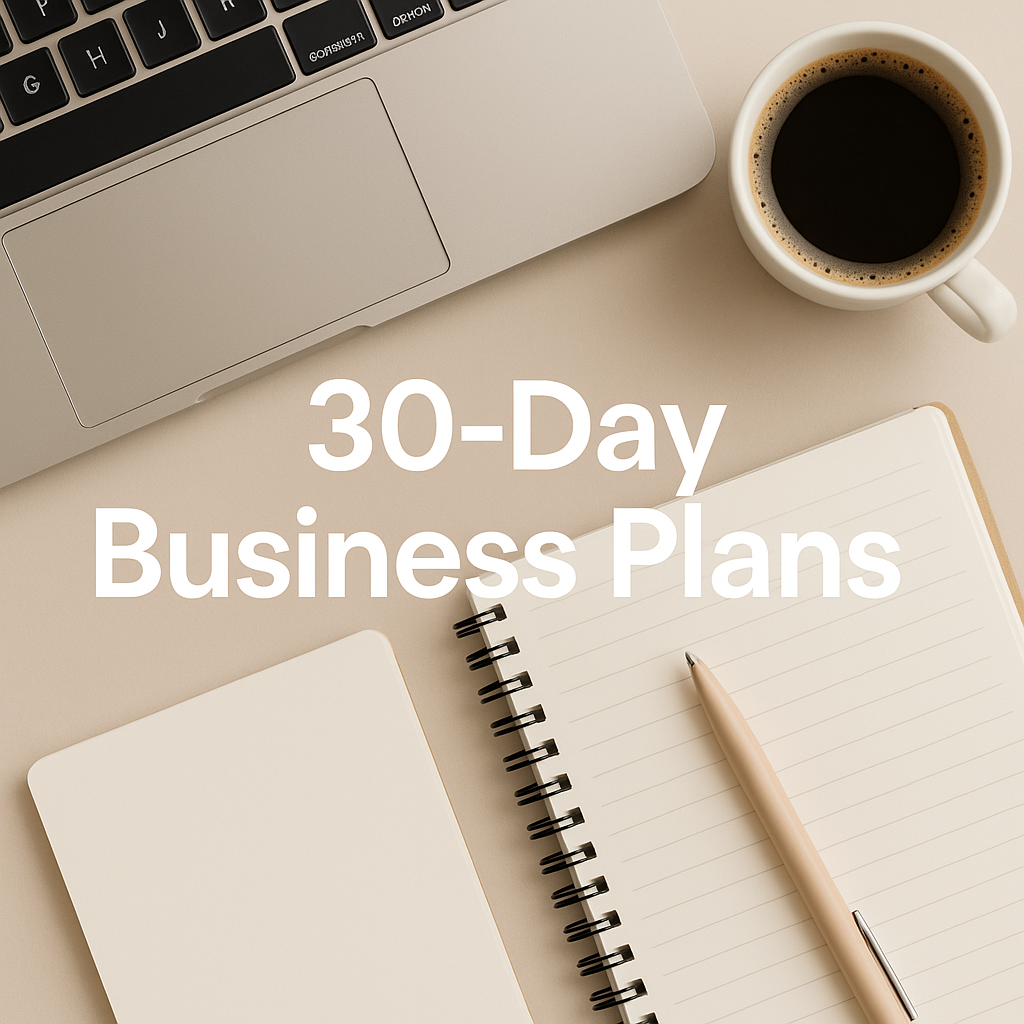 30-Day Business Plans