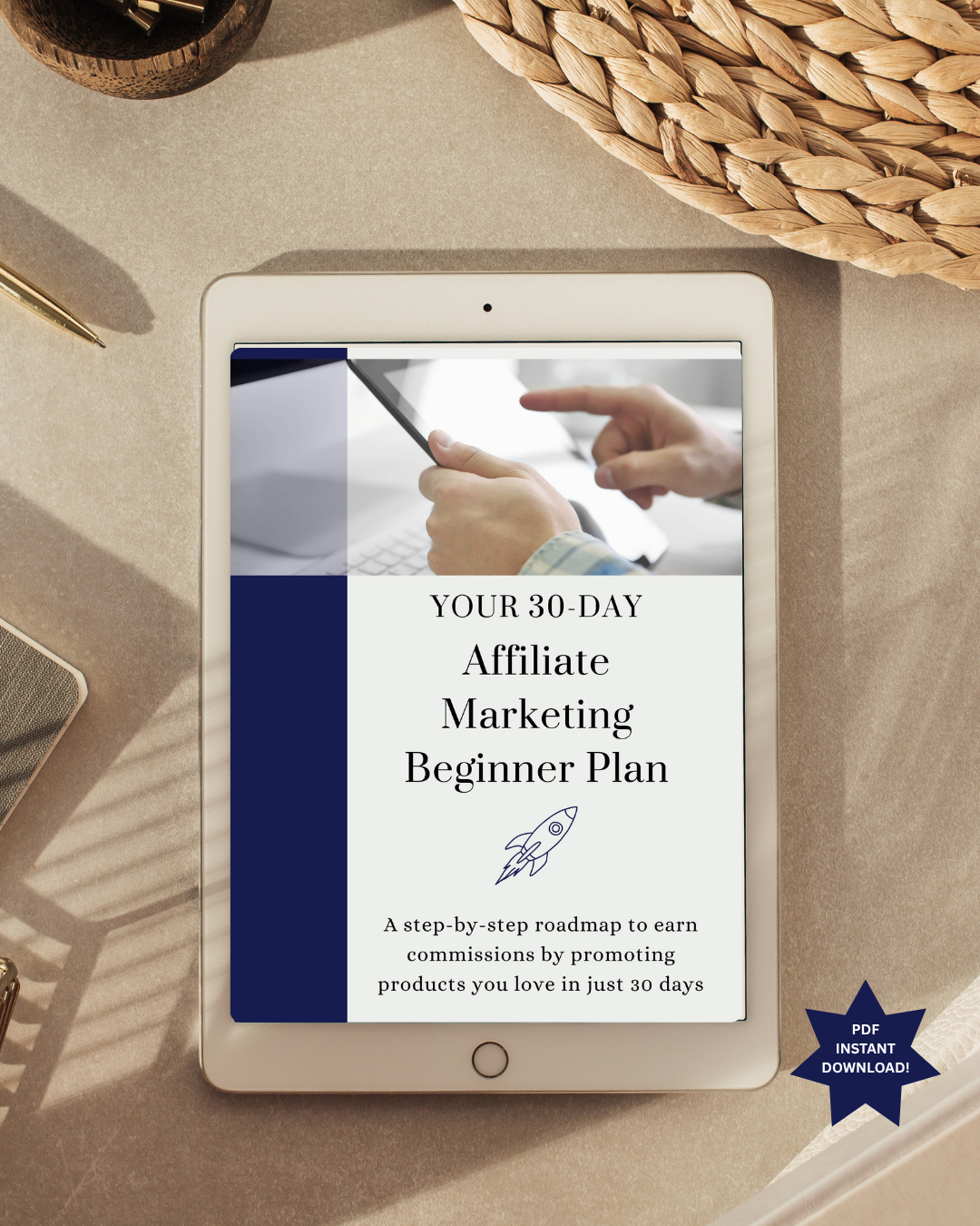 Your 30-Day Affiliate Marketing Beginner Plan | PDF Instant Download!